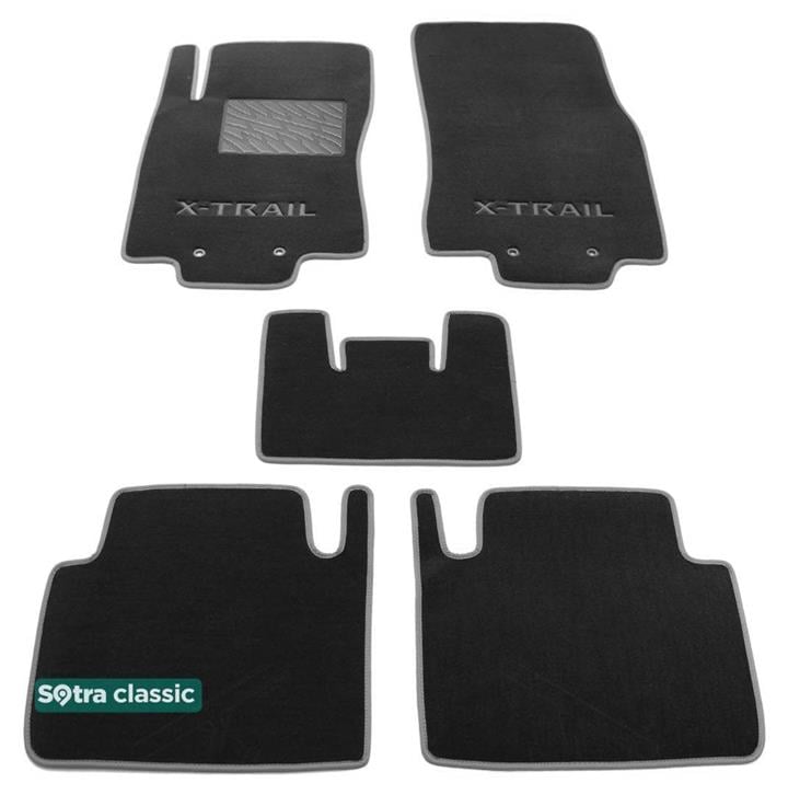 Sotra 06301-GD-GREY Interior mats Sotra two-layer gray for Nissan X-trail (2014-), set 06301GDGREY: Buy near me in Poland at 2407.PL - Good price!