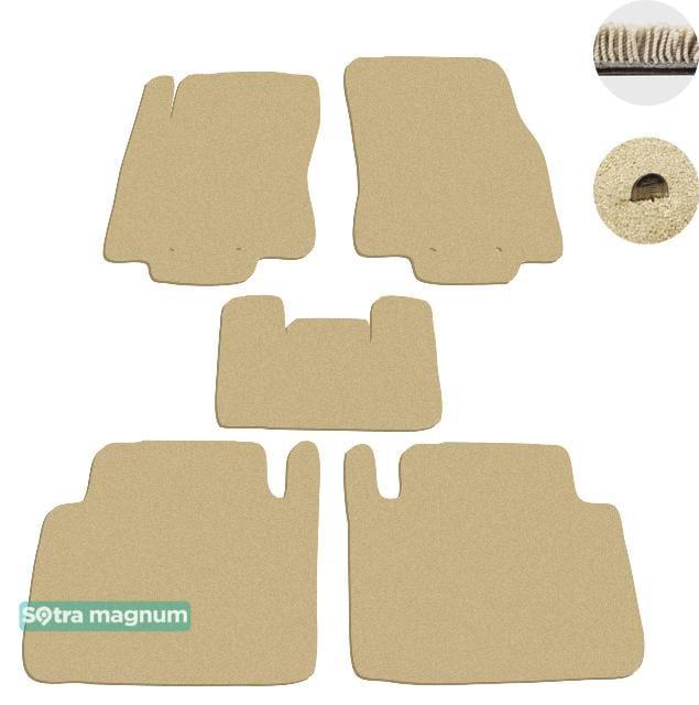 Sotra 06301-MG20-BEIGE Interior mats Sotra two-layer beige for Nissan X-trail (2014-), set 06301MG20BEIGE: Buy near me at 2407.PL in Poland at an Affordable price!