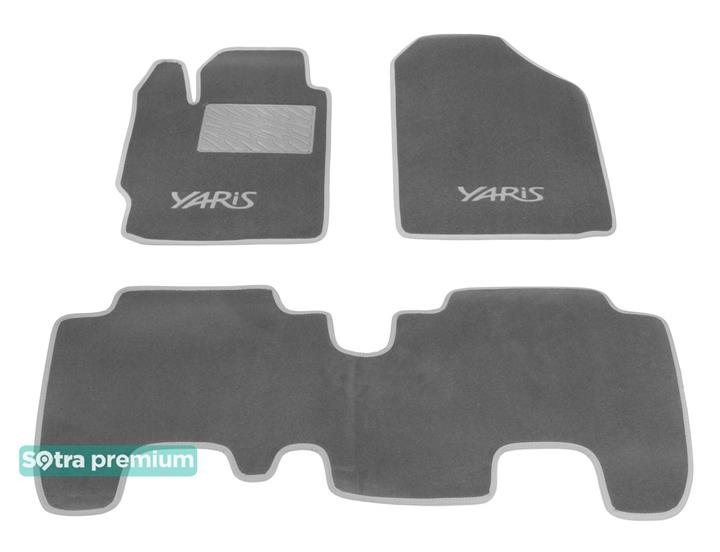 Sotra 06356-CH-GREY Interior mats Sotra Double layer gray for Toyota Yaris/Urban cruiser, set 06356CHGREY: Buy near me in Poland at 2407.PL - Good price!