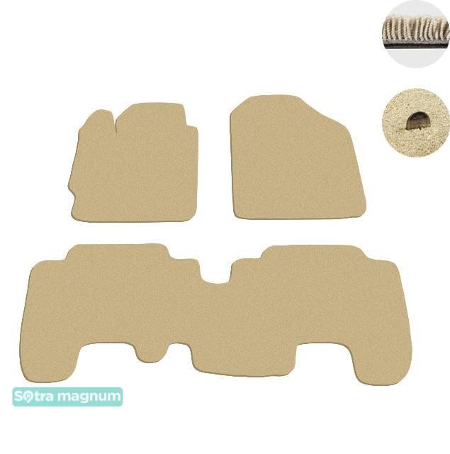 Sotra 06356-MG20-BEIGE Interior mats Sotra Double layer beige for Toyota Yaris/Urban cruiser, set 06356MG20BEIGE: Buy near me in Poland at 2407.PL - Good price!