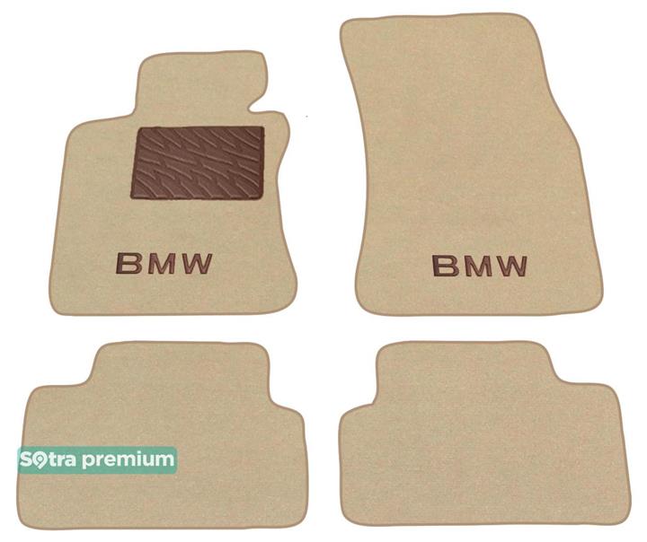 Sotra 06380-CH-BEIGE Interior mats Sotra two-layer beige for BMW 6-series (2003-2010), set 06380CHBEIGE: Buy near me in Poland at 2407.PL - Good price!