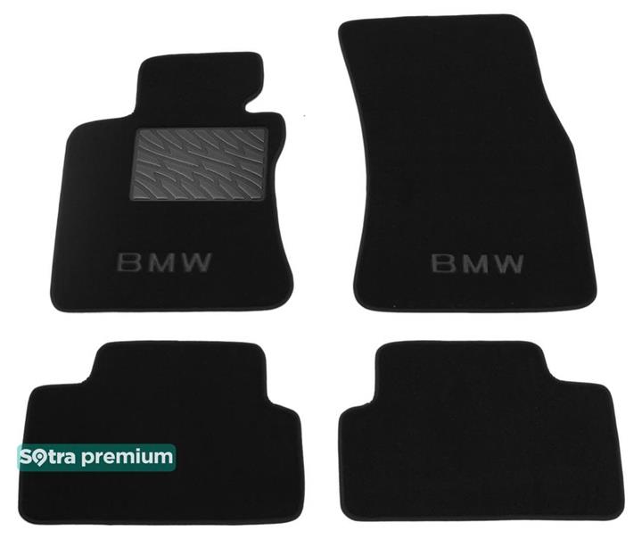 Sotra 06380-CH-BLACK Interior mats Sotra two-layer black for BMW 6-series (2003-2010), set 06380CHBLACK: Buy near me in Poland at 2407.PL - Good price!