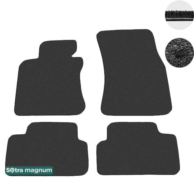 Sotra 06380-MG15-BLACK Interior mats Sotra two-layer black for BMW 6-series (2003-2010), set 06380MG15BLACK: Buy near me in Poland at 2407.PL - Good price!