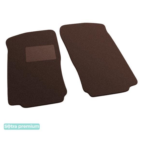 Sotra 06382-CH-CHOCO Interior mats Sotra two-layer brown for Opel Combo c (2001-2011), set 06382CHCHOCO: Buy near me in Poland at 2407.PL - Good price!