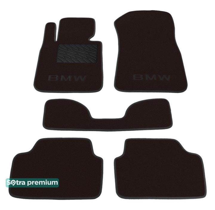 Sotra 06386-CH-CHOCO Interior mats Sotra two-layer brown for BMW 1-series (2004-2011), set 06386CHCHOCO: Buy near me in Poland at 2407.PL - Good price!