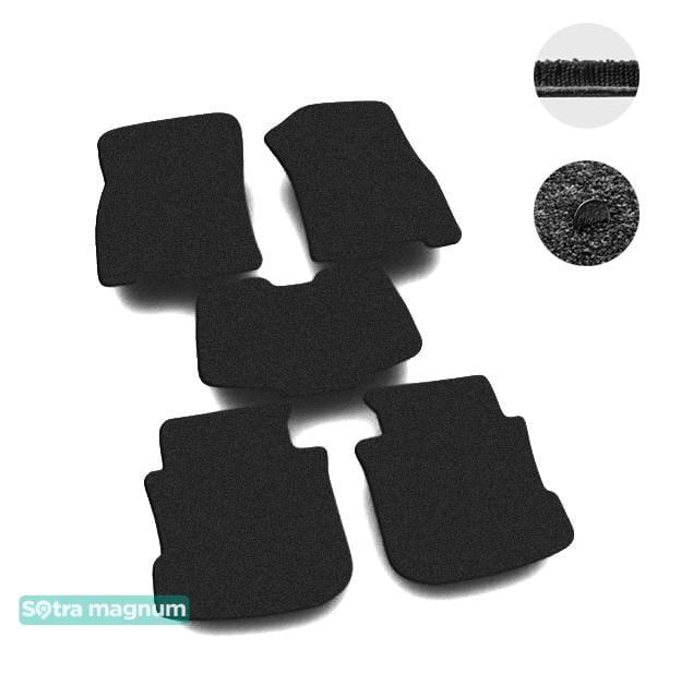 Sotra 06388-MG15-BLACK Interior mats Sotra two-layer black for Cadillac Dts (2006-2011), set 06388MG15BLACK: Buy near me in Poland at 2407.PL - Good price!