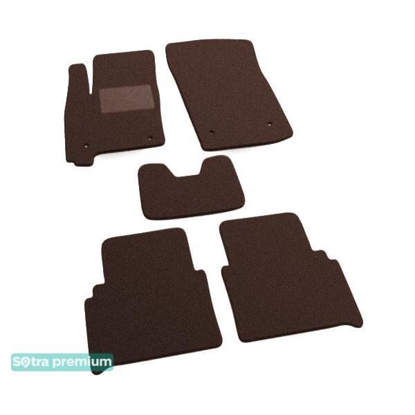 Sotra 06403-CH-CHOCO Interior mats Sotra two-layer brown for Opel Meriva a (2003-2010), set 06403CHCHOCO: Buy near me in Poland at 2407.PL - Good price!