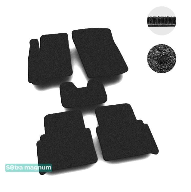 Sotra 06403-MG15-BLACK Interior mats Sotra two-layer black for Opel Meriva a (2003-2010), set 06403MG15BLACK: Buy near me in Poland at 2407.PL - Good price!