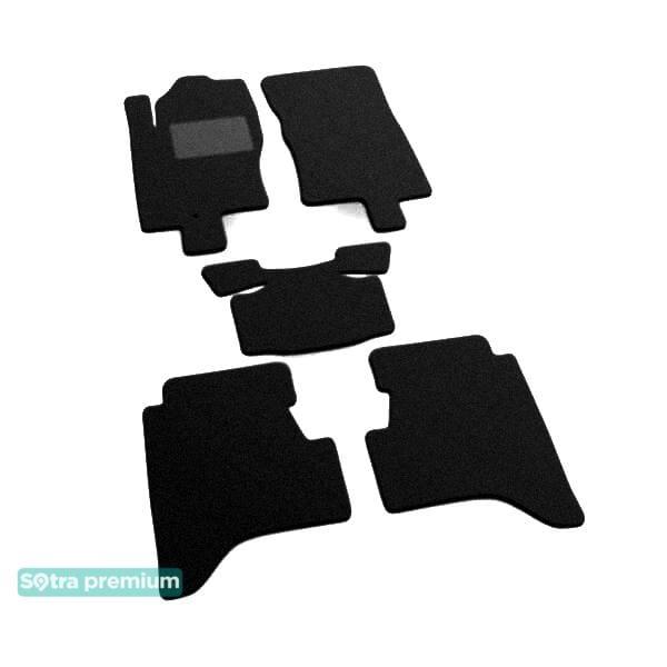 Sotra 06423-CH-BLACK Interior mats Sotra two-layer black for Nissan Xterra (2005-2015), set 06423CHBLACK: Buy near me in Poland at 2407.PL - Good price!