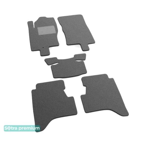 Sotra 06423-CH-GREY Interior mats Sotra two-layer gray for Nissan Xterra (2005-2015), set 06423CHGREY: Buy near me in Poland at 2407.PL - Good price!