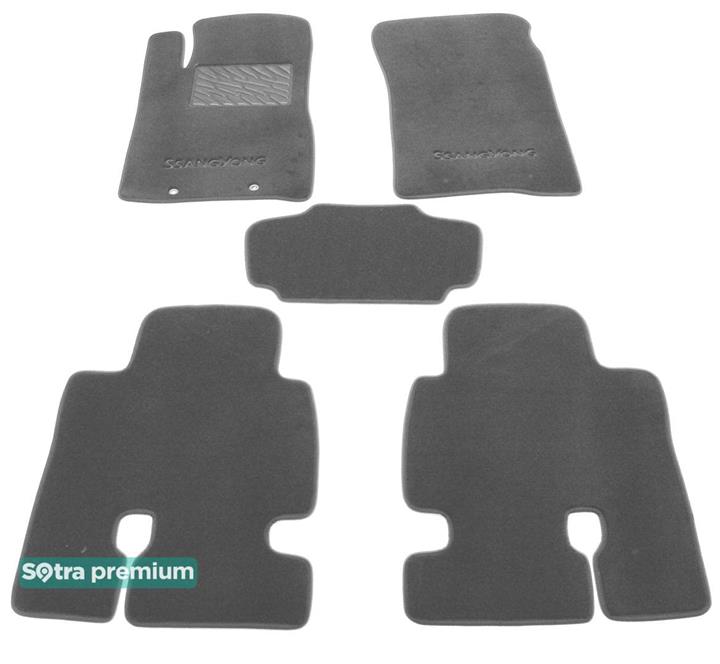 Sotra 06438-CH-GREY Interior mats Sotra two-layer gray for Ssang yong Kyron (2005-2014), set 06438CHGREY: Buy near me at 2407.PL in Poland at an Affordable price!