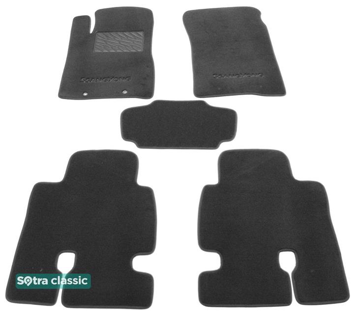 Sotra 06438-GD-GREY Interior mats Sotra two-layer gray for Ssang yong Kyron (2005-2014), set 06438GDGREY: Buy near me in Poland at 2407.PL - Good price!