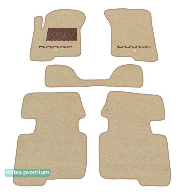 Sotra 06440-CH-BEIGE Interior mats Sotra two-layer beige for Dodge Caliber (2007-2012), set 06440CHBEIGE: Buy near me in Poland at 2407.PL - Good price!