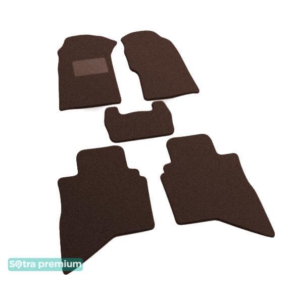 Sotra 06443-CH-CHOCO Interior mats Sotra two-layer brown for Great wall Socool (2003-2012), set 06443CHCHOCO: Buy near me in Poland at 2407.PL - Good price!