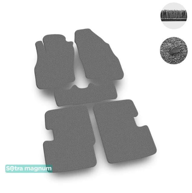 Sotra 06458-MG20-GREY Interior mats Sotra two-layer gray for Fiat Grand punto (2005-2018), set 06458MG20GREY: Buy near me at 2407.PL in Poland at an Affordable price!