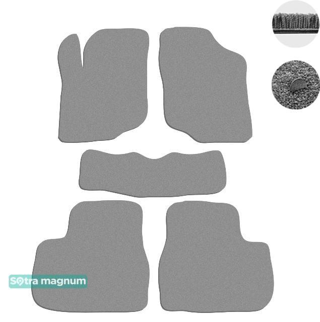 Sotra 06472-MG20-GREY Interior mats Sotra two-layer gray for Peugeot 207 (2006-2014), set 06472MG20GREY: Buy near me in Poland at 2407.PL - Good price!