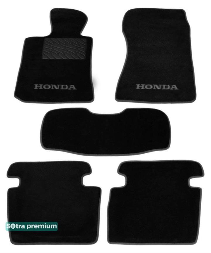 Sotra 06499-CH-BLACK Interior mats Sotra two-layer black for Honda Legend (2006-2008), set 06499CHBLACK: Buy near me in Poland at 2407.PL - Good price!