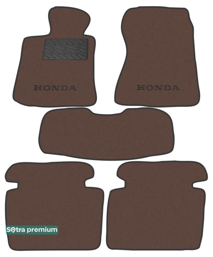 Sotra 06499-CH-CHOCO Interior mats Sotra two-layer brown for Honda Legend (2006-2008), set 06499CHCHOCO: Buy near me in Poland at 2407.PL - Good price!