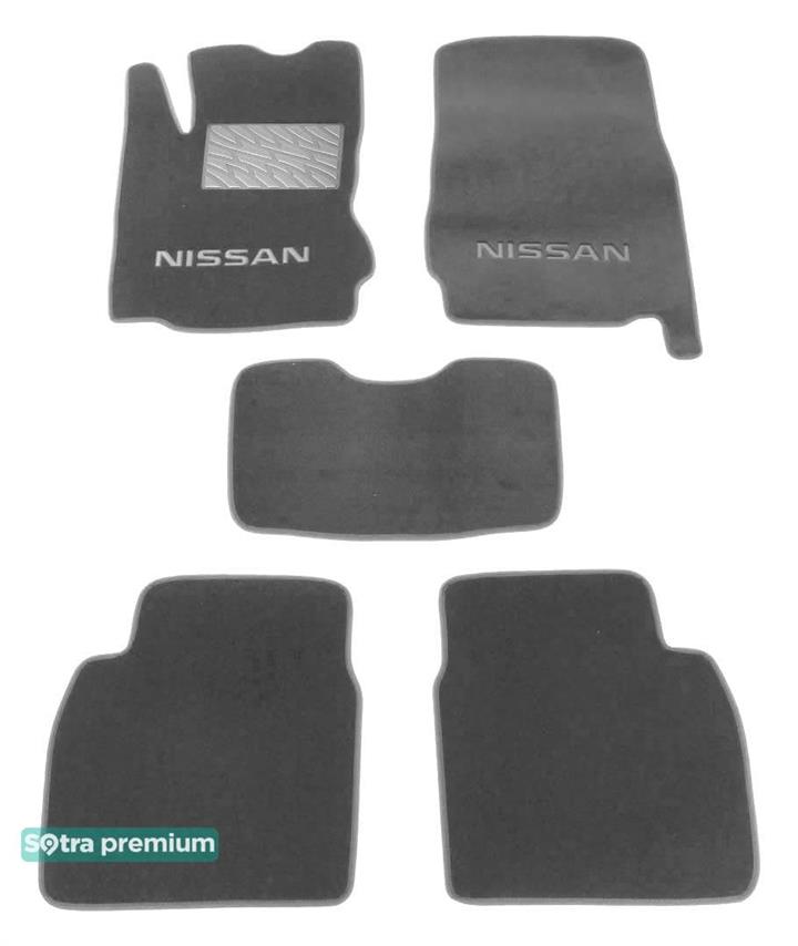 Sotra 06502-CH-GREY Коврики салона Sotra двухслойные серые для Nissan Note (2005-2013), комплект 06502CHGREY: Отличная цена - Купить в Польше на 2407.PL!