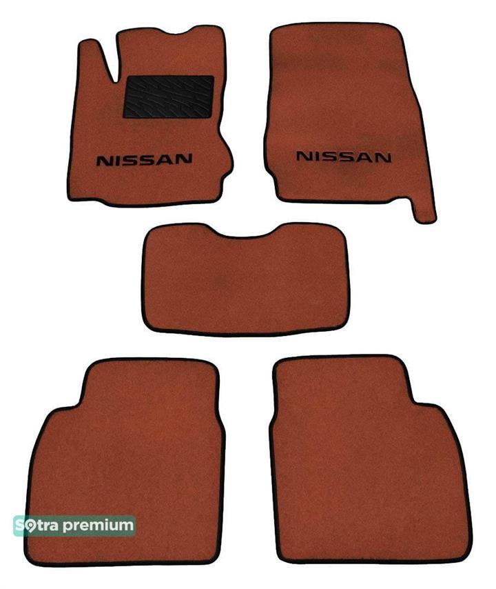Sotra 06502-CH-TERRA Interior mats Sotra two-layer terracotta for Nissan Note (2005-2013), set 06502CHTERRA: Buy near me in Poland at 2407.PL - Good price!