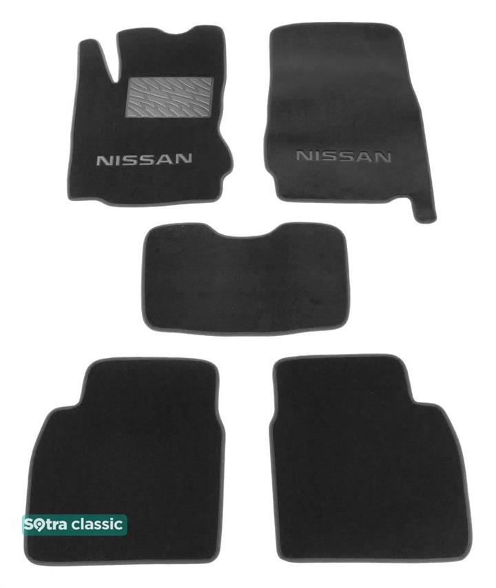 Sotra 06502-GD-GREY Interior mats Sotra two-layer gray for Nissan Note (2005-2013), set 06502GDGREY: Buy near me in Poland at 2407.PL - Good price!
