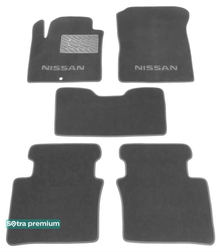 Sotra 06505-CH-GREY Interior mats Sotra two-layer gray for Nissan Teana (2003-2008), set 06505CHGREY: Buy near me in Poland at 2407.PL - Good price!