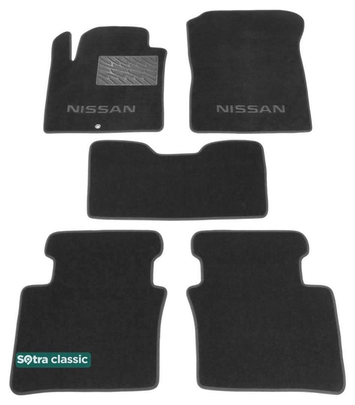 Sotra 06505-GD-GREY Коврики салона Sotra двухслойные серые для Nissan Teana (2003-2008), комплект 06505GDGREY: Отличная цена - Купить в Польше на 2407.PL!