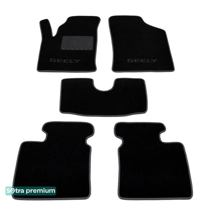 Sotra 06507-CH-BLACK Interior mats Sotra two-layer black for Geely CK (2005-), set 06507CHBLACK: Buy near me in Poland at 2407.PL - Good price!