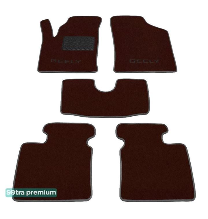 Sotra 06507-CH-CHOCO Interior mats Sotra two-layer brown for Geely CK (2005-), set 06507CHCHOCO: Buy near me in Poland at 2407.PL - Good price!