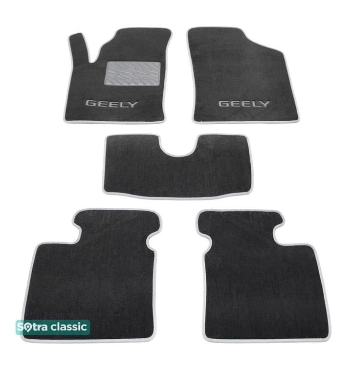 Sotra 06507-GD-GREY Interior mats Sotra two-layer gray for Geely CK (2005-), set 06507GDGREY: Buy near me in Poland at 2407.PL - Good price!