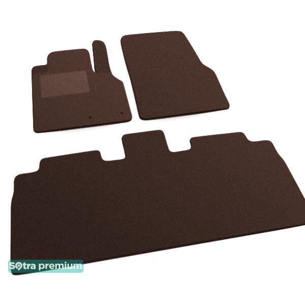 Sotra 06515-CH-CHOCO Interior mats Sotra two-layer brown for Renault Espace (2003-2014), set 06515CHCHOCO: Buy near me in Poland at 2407.PL - Good price!