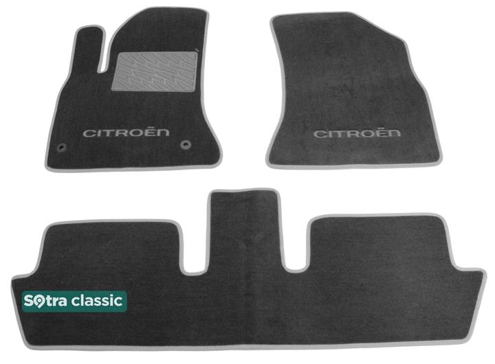Sotra 06549-GD-GREY Interior mats Sotra two-layer gray for Citroen C4 picasso (2006-2013), set 06549GDGREY: Buy near me in Poland at 2407.PL - Good price!
