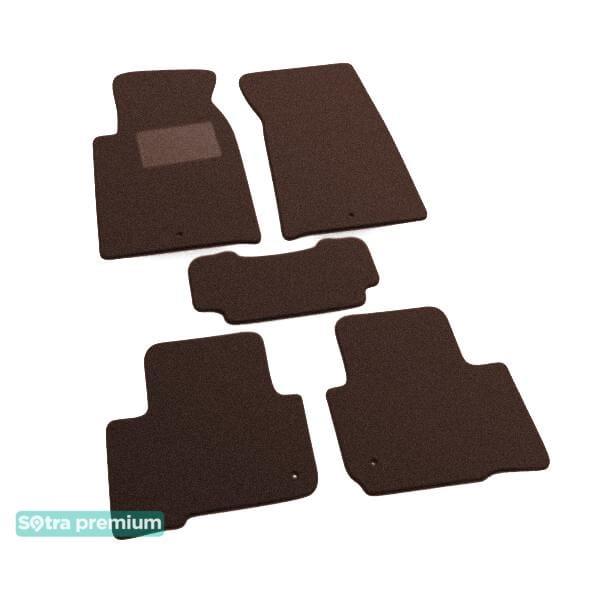 Sotra 06558-CH-CHOCO Interior mats Sotra two-layer brown for Ssang yong Rexton (2007-2012), set 06558CHCHOCO: Buy near me in Poland at 2407.PL - Good price!