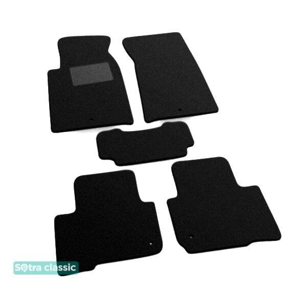 Sotra 06558-GD-BLACK Interior mats Sotra two-layer black for Ssang yong Rexton (2007-2012), set 06558GDBLACK: Buy near me in Poland at 2407.PL - Good price!