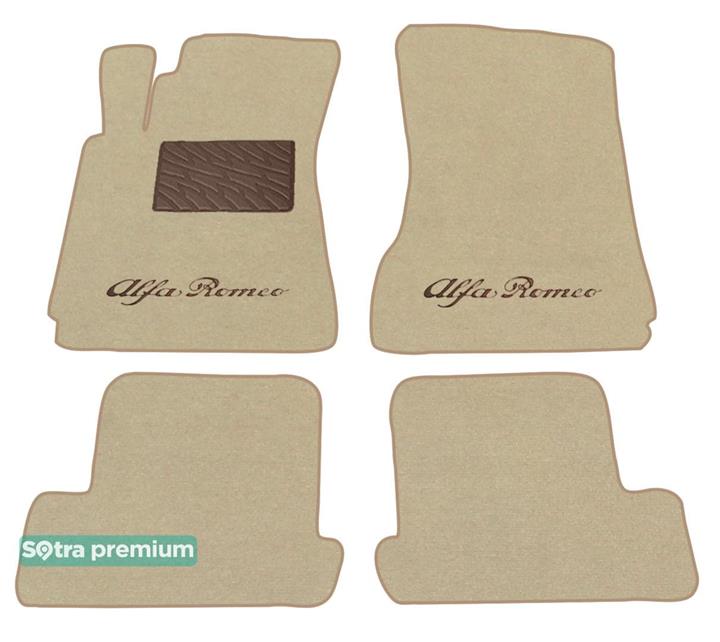 Sotra 06562-CH-BEIGE Interior mats Sotra two-layer beige for Alfa Romeo Brera (2005-2010), set 06562CHBEIGE: Buy near me in Poland at 2407.PL - Good price!