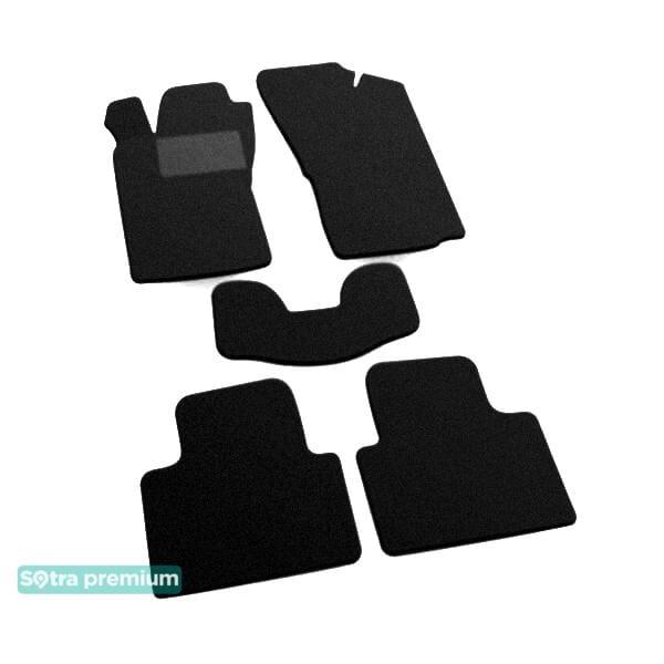 Sotra 06564-CH-BLACK Interior mats Sotra two-layer black for Alfa Romeo Gt (2003-2010), set 06564CHBLACK: Buy near me in Poland at 2407.PL - Good price!