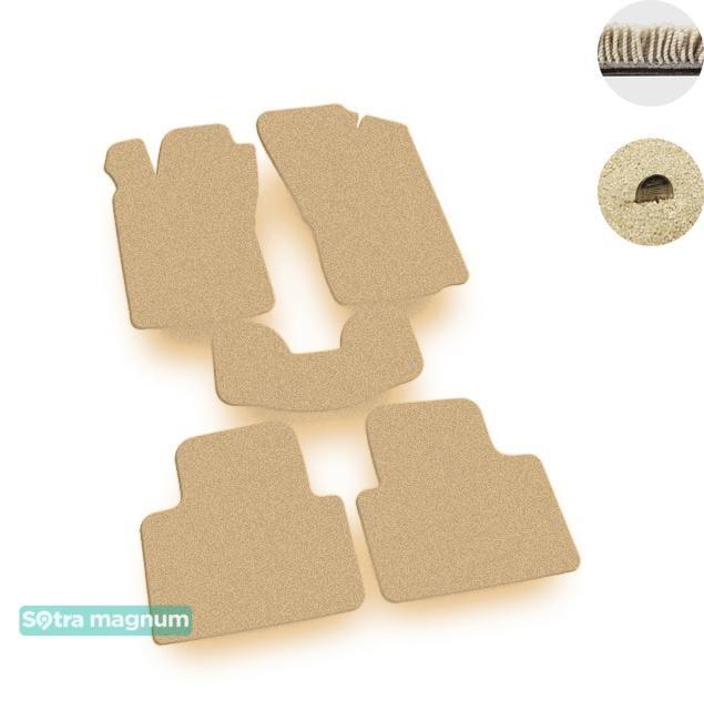 Sotra 06564-MG20-BEIGE Interior mats Sotra two-layer beige for Alfa Romeo Gt (2003-2010), set 06564MG20BEIGE: Buy near me in Poland at 2407.PL - Good price!