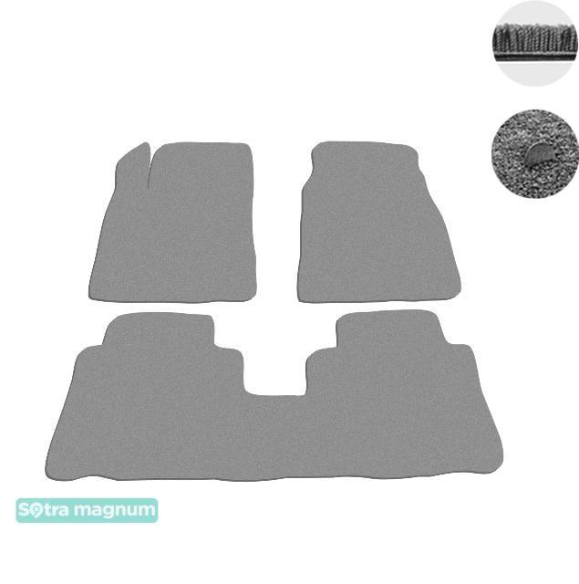 Sotra 06593-MG20-GREY Interior mats Sotra two-layer gray for Chevrolet Captiva (2006-2009), set 06593MG20GREY: Buy near me at 2407.PL in Poland at an Affordable price!