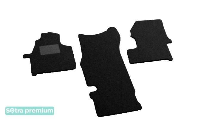 Sotra 06609-CH-BLACK Interior mats Sotra two-layer black for Mercedes Sprinter (2006-), set 06609CHBLACK: Buy near me in Poland at 2407.PL - Good price!