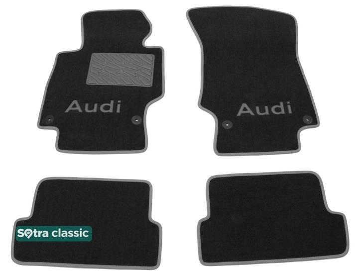 Sotra 06617-GD-GREY Interior mats Sotra two-layer gray for Audi Tt coupe (2006-2014), set 06617GDGREY: Buy near me in Poland at 2407.PL - Good price!