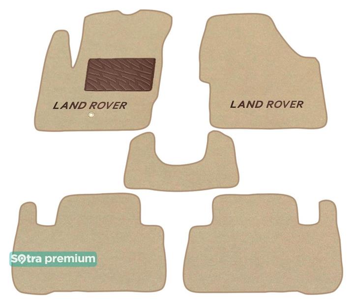 Sotra 06642-CH-BEIGE Interior mats Sotra two-layer beige for Land Rover Freelander (2007-2014), set 06642CHBEIGE: Buy near me in Poland at 2407.PL - Good price!