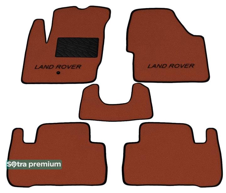 Sotra 06642-CH-TERRA Interior mats Sotra two-layer terracotta for Land Rover Freelander (2007-2014), set 06642CHTERRA: Buy near me in Poland at 2407.PL - Good price!
