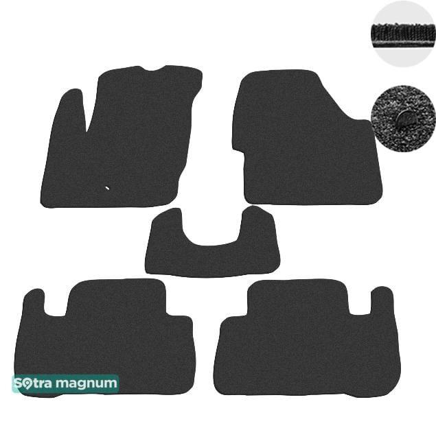 Sotra 06642-MG15-BLACK Interior mats Sotra two-layer black for Land Rover Freelander (2007-2014), set 06642MG15BLACK: Buy near me in Poland at 2407.PL - Good price!