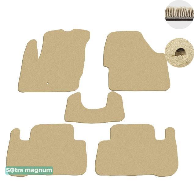 Sotra 06642-MG20-BEIGE Interior mats Sotra two-layer beige for Land Rover Freelander (2007-2014), set 06642MG20BEIGE: Buy near me in Poland at 2407.PL - Good price!