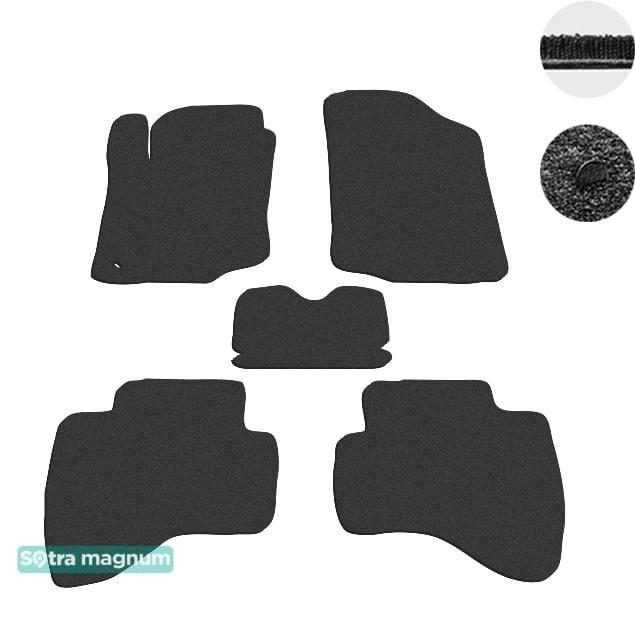 Sotra 06644-MG15-BLACK Interior mats Sotra two-layer black for Citroen C1 (2005-2011), set 06644MG15BLACK: Buy near me in Poland at 2407.PL - Good price!