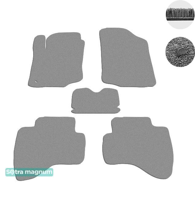 Sotra 06644-MG20-GREY Interior mats Sotra two-layer gray for Citroen C1 (2005-2011), set 06644MG20GREY: Buy near me in Poland at 2407.PL - Good price!