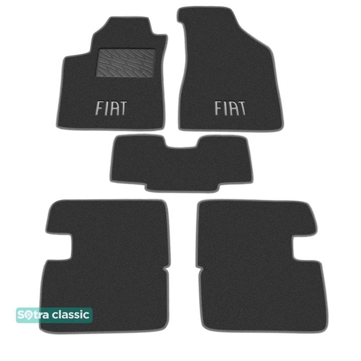 Sotra 06646-GD-GREY Interior mats Sotra two-layer gray for Fiat Bravo (2006-2014), set 06646GDGREY: Buy near me in Poland at 2407.PL - Good price!