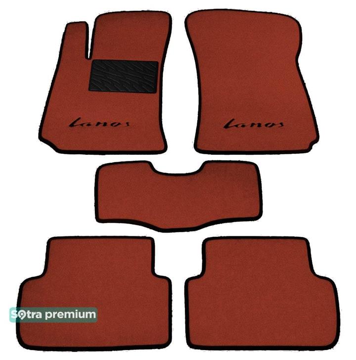 Sotra 06665-CH-TERRA Interior mats Sotra two-layer terracotta for Daewoo Lanos (1997-), set 06665CHTERRA: Buy near me in Poland at 2407.PL - Good price!