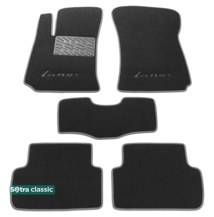 Sotra 06665-GD-GREY Interior mats Sotra two-layer gray for Daewoo Lanos (1997-), set 06665GDGREY: Buy near me in Poland at 2407.PL - Good price!