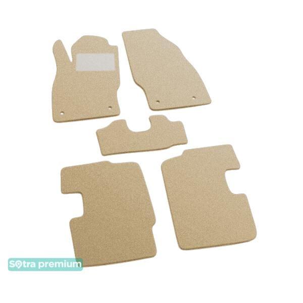 Sotra 06669-CH-BEIGE Interior mats Sotra two-layer beige for Opel Corsa d (2006-2014), set 06669CHBEIGE: Buy near me in Poland at 2407.PL - Good price!